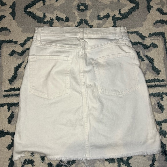 Aritzia Wilfred Free White Jean skirt Size 2 - Picture 7 of 7